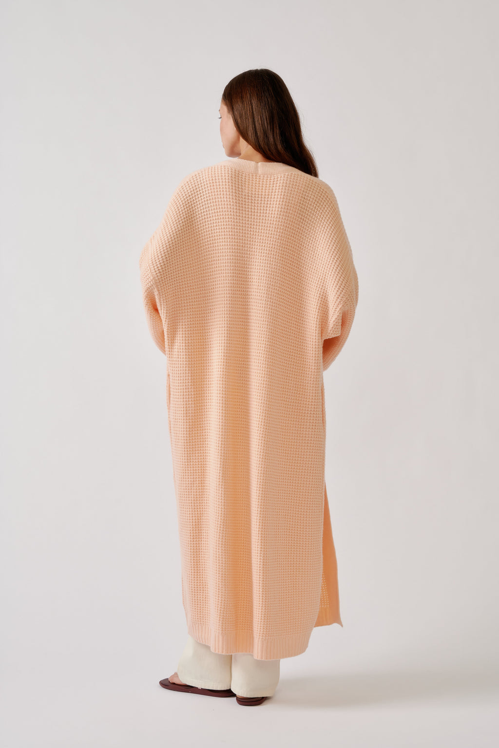 CEDAR SLOUCHY CASHMERE DUSTER | SHERBET