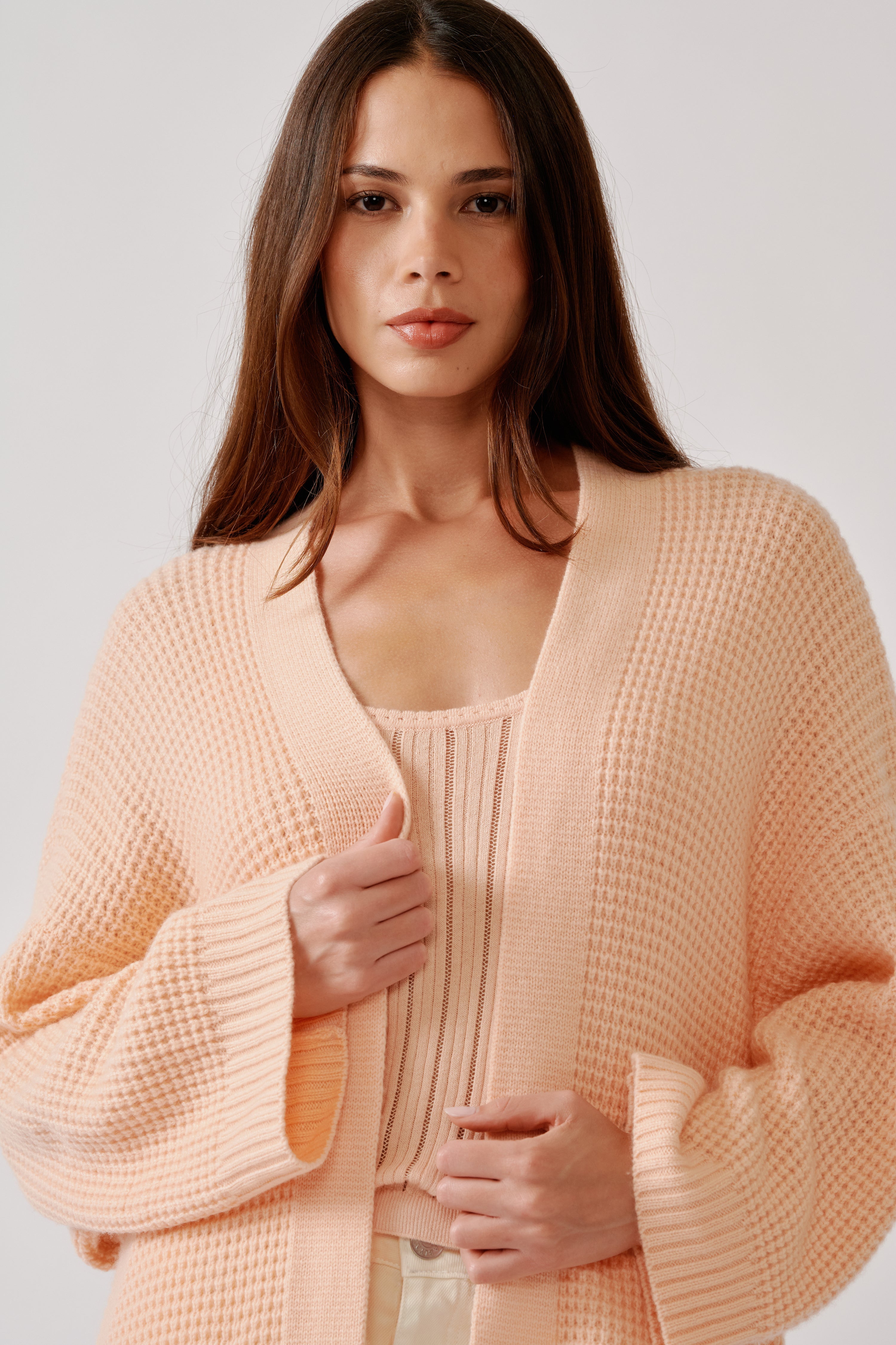 CEDAR SLOUCHY CASHMERE DUSTER | SHERBET