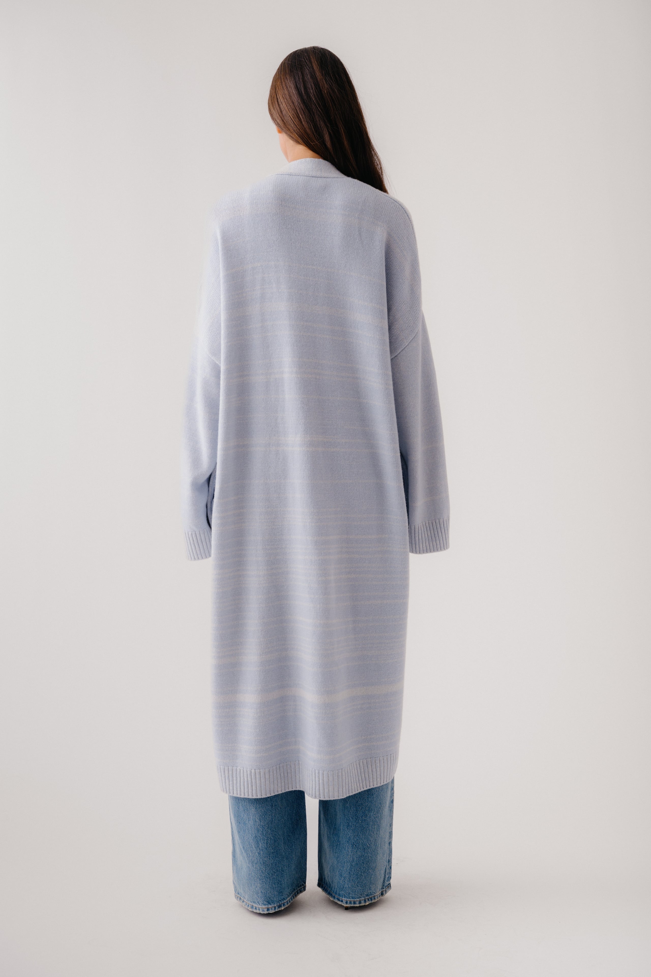 CEDAR SLOUCHY CASHMERE  DUSTER | WHISPER
